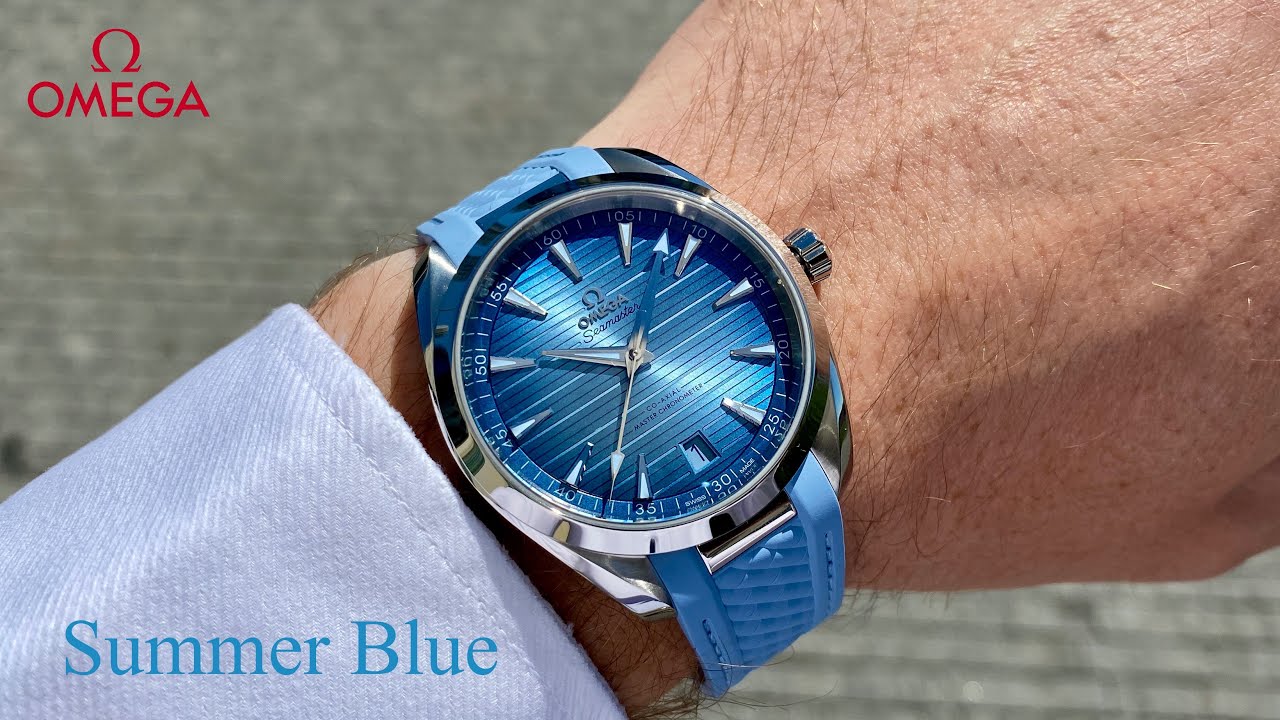 Omega Seamaster Aqua Terra 150M Summer Blue 41 mm