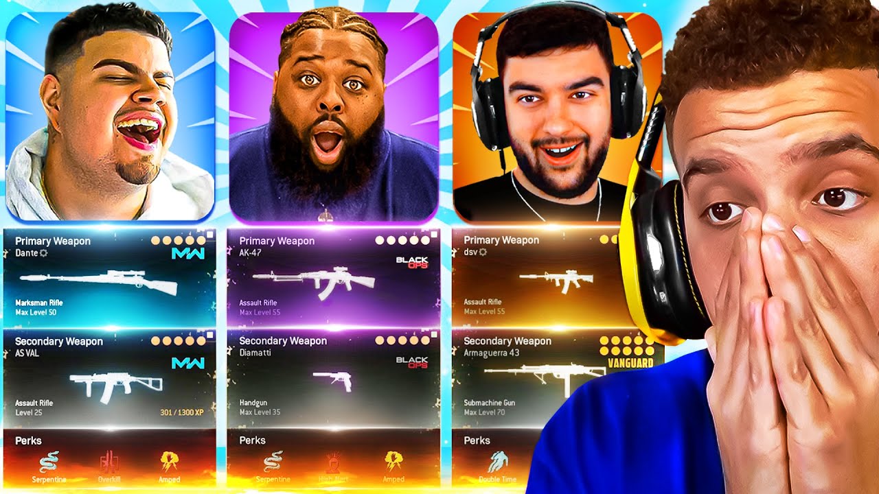 WE MAKE EACH OTHER’S LAST META LOADOUTS IN WARZONE 1..