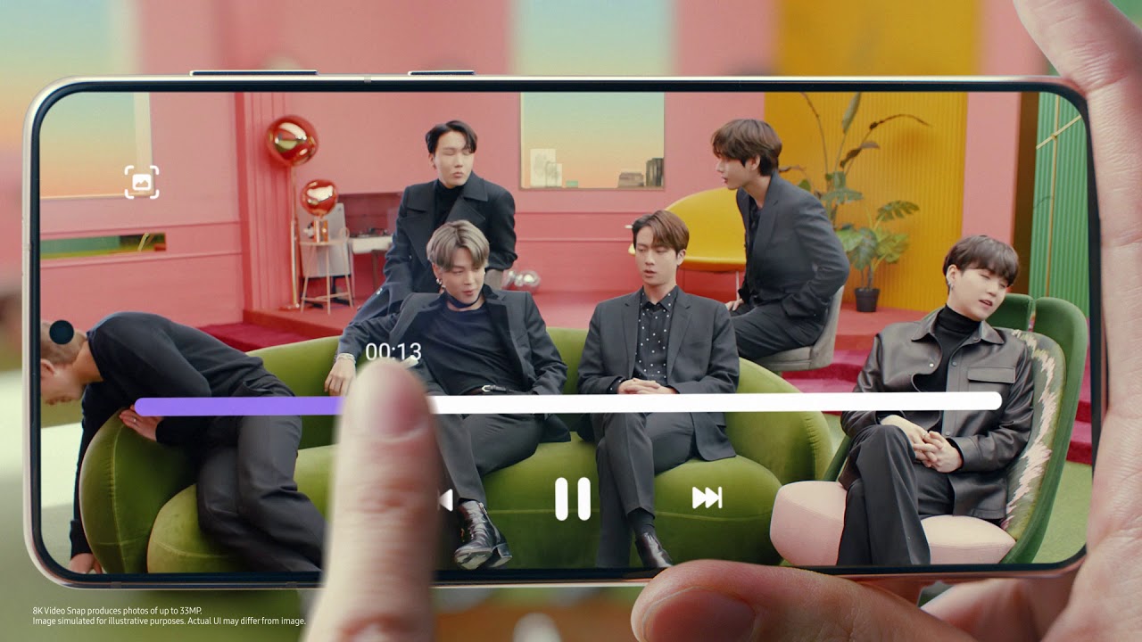 Galaxy S21 | S21+ 5G: 8K Video Snap | Samsung