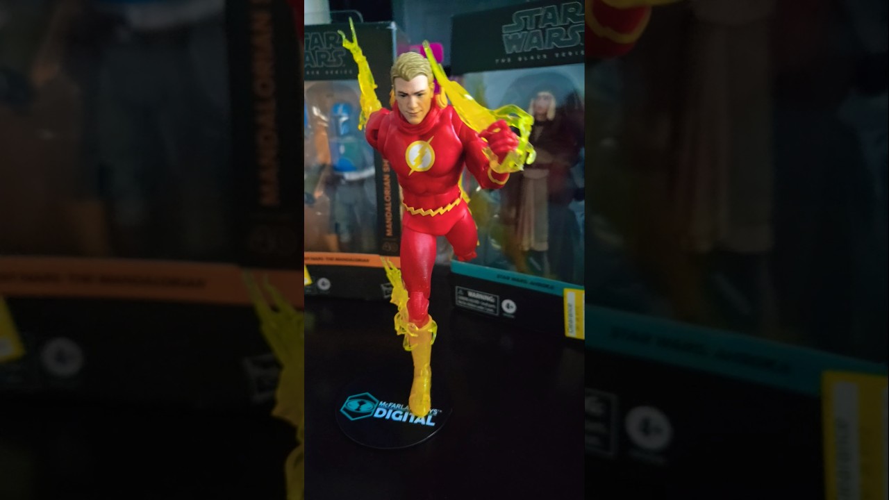Unboxing DC Direct Platinum Edition McFarlane Toys Digital The Flash Speedforce