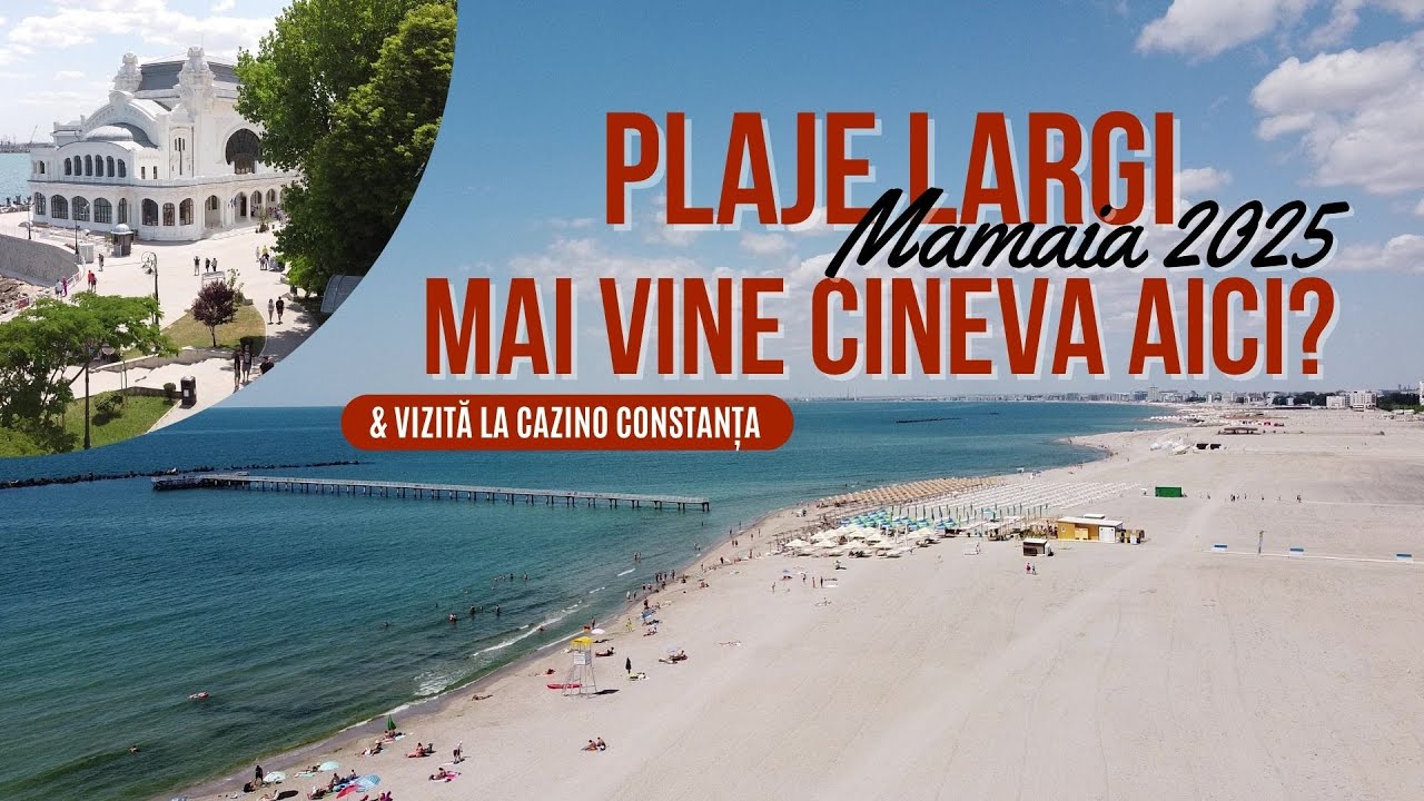 Am stat la hotel de 4 stele cu PLAJĂ ca un DEȘERT. Weekend în MAMAIA, la început de sezon