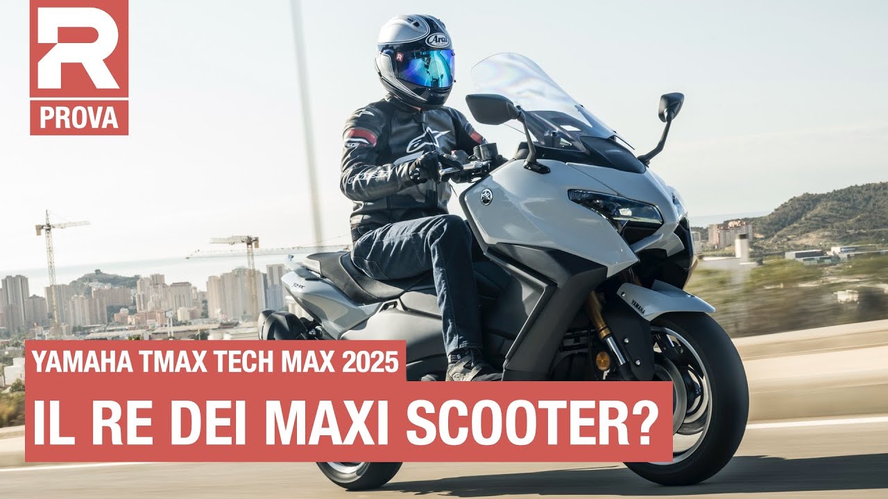 Yamaha TMax 2025: la prova del Tech Max. È ancora il riferimento della categoria maxi scooter?