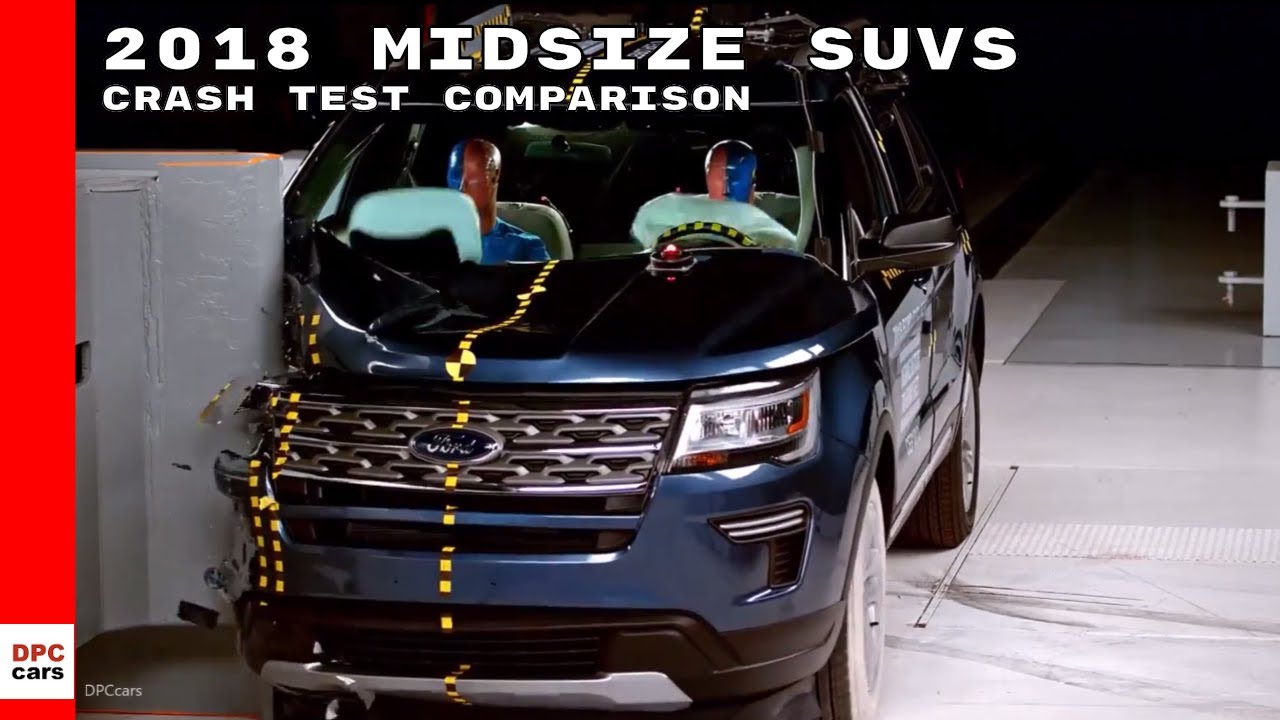 2018 Midsize SUVs Crash Test Comparison