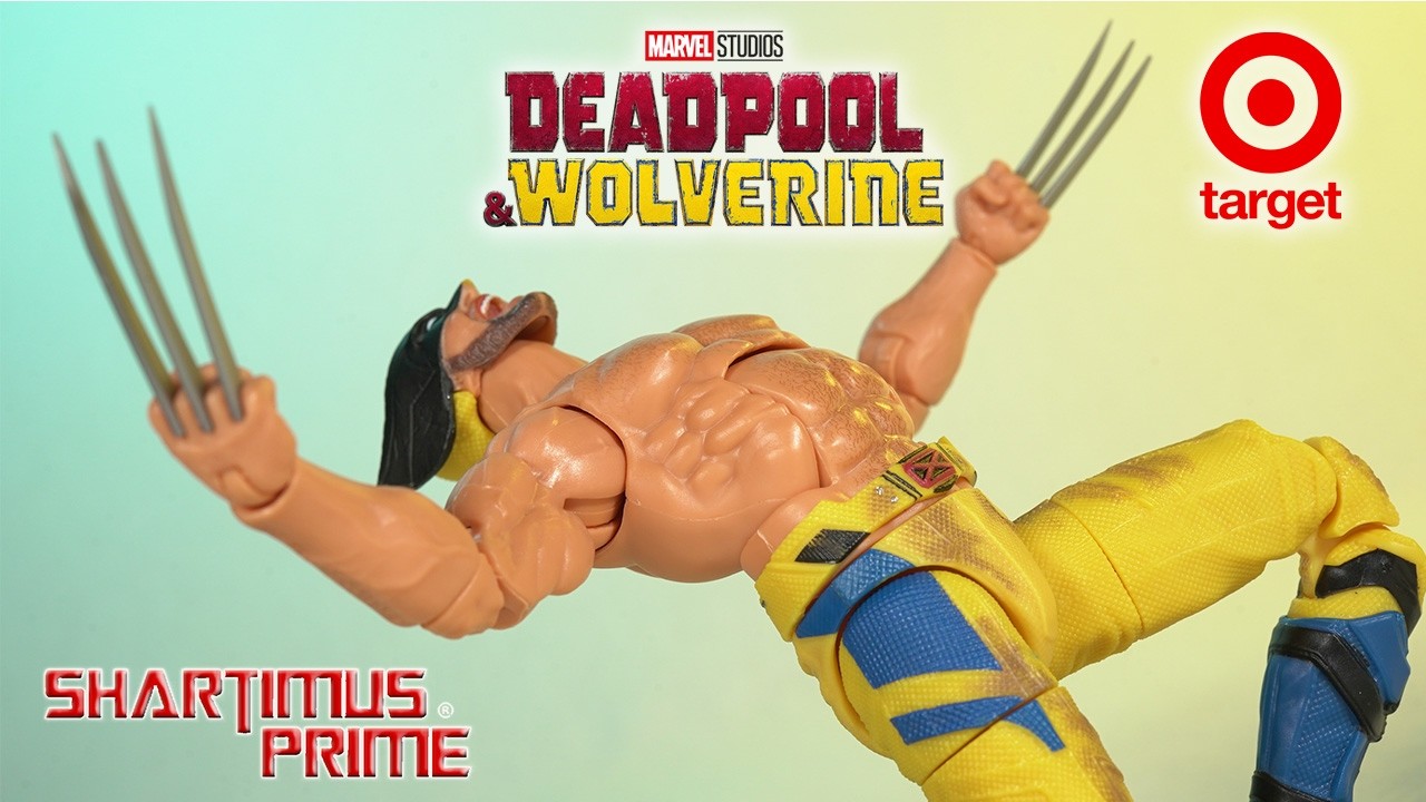 Обзор несмонтированной фигурки Marvel Legends: Росомаха без рубашки (эксклюзив Target), фильм &laquo;Дэ...