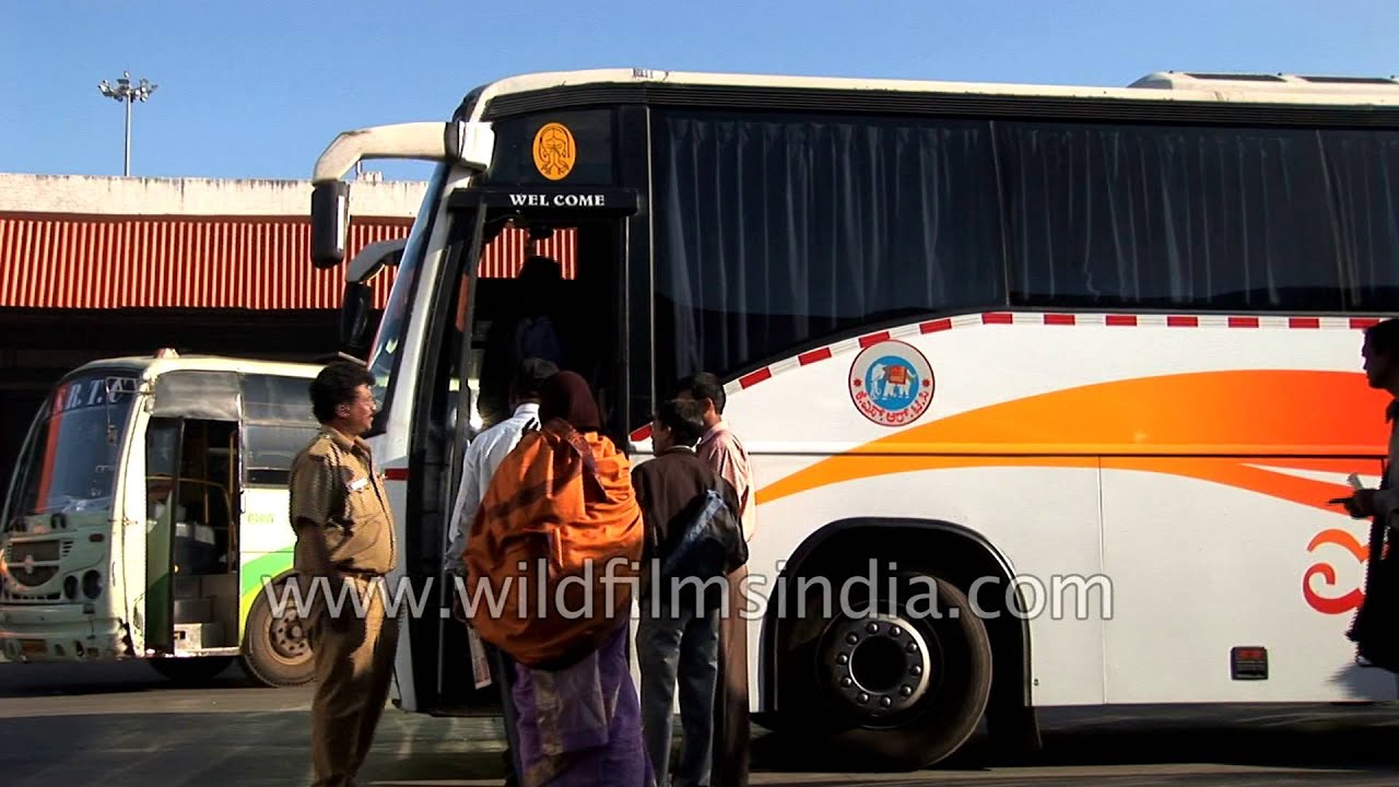 Inter state bus stand in Bangalore - Karnataka