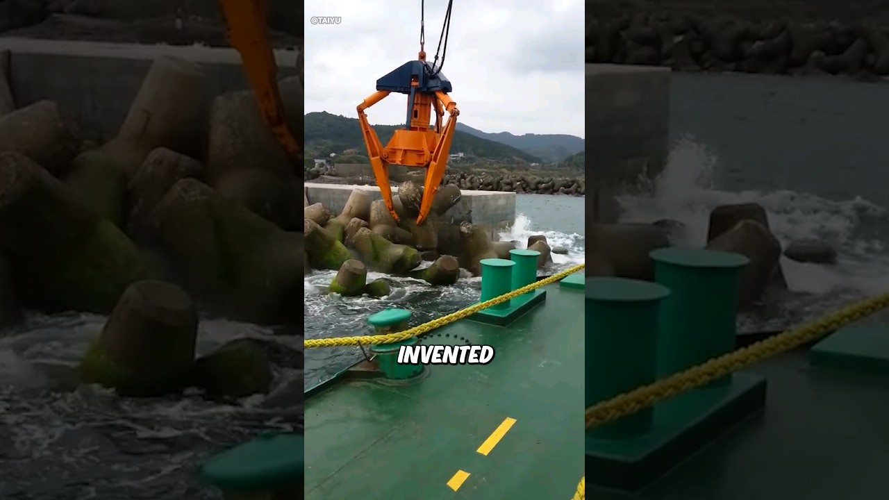 The tetrapod is probably one of the most dangerous structures