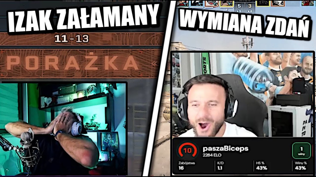 IZAK ZAŁAMANY II PASHA I WYMIANA ZDAŃ II INFO OD PAGO II KOLEGA ZE WSCHODU II BEZ DEFA II EMERYTURA
