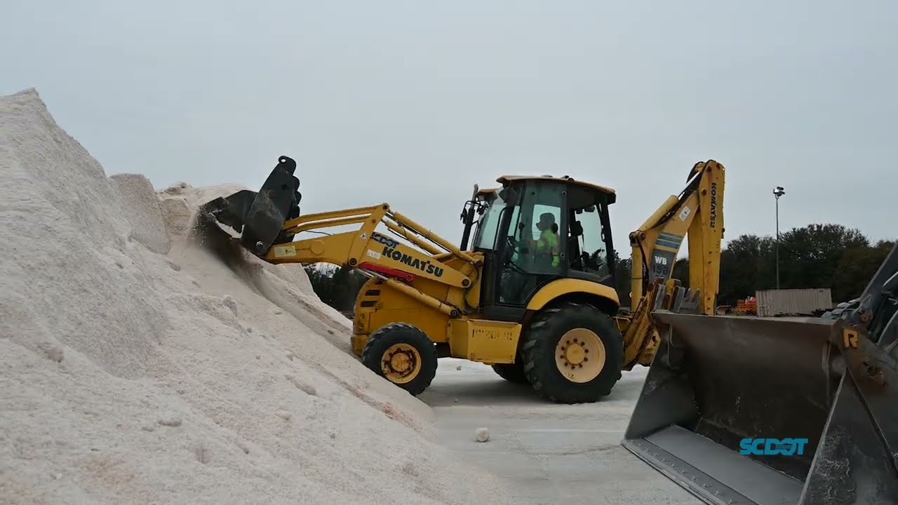 SCDOT Winter Weather Broll (Salt, Brine, Pretreating Roads)