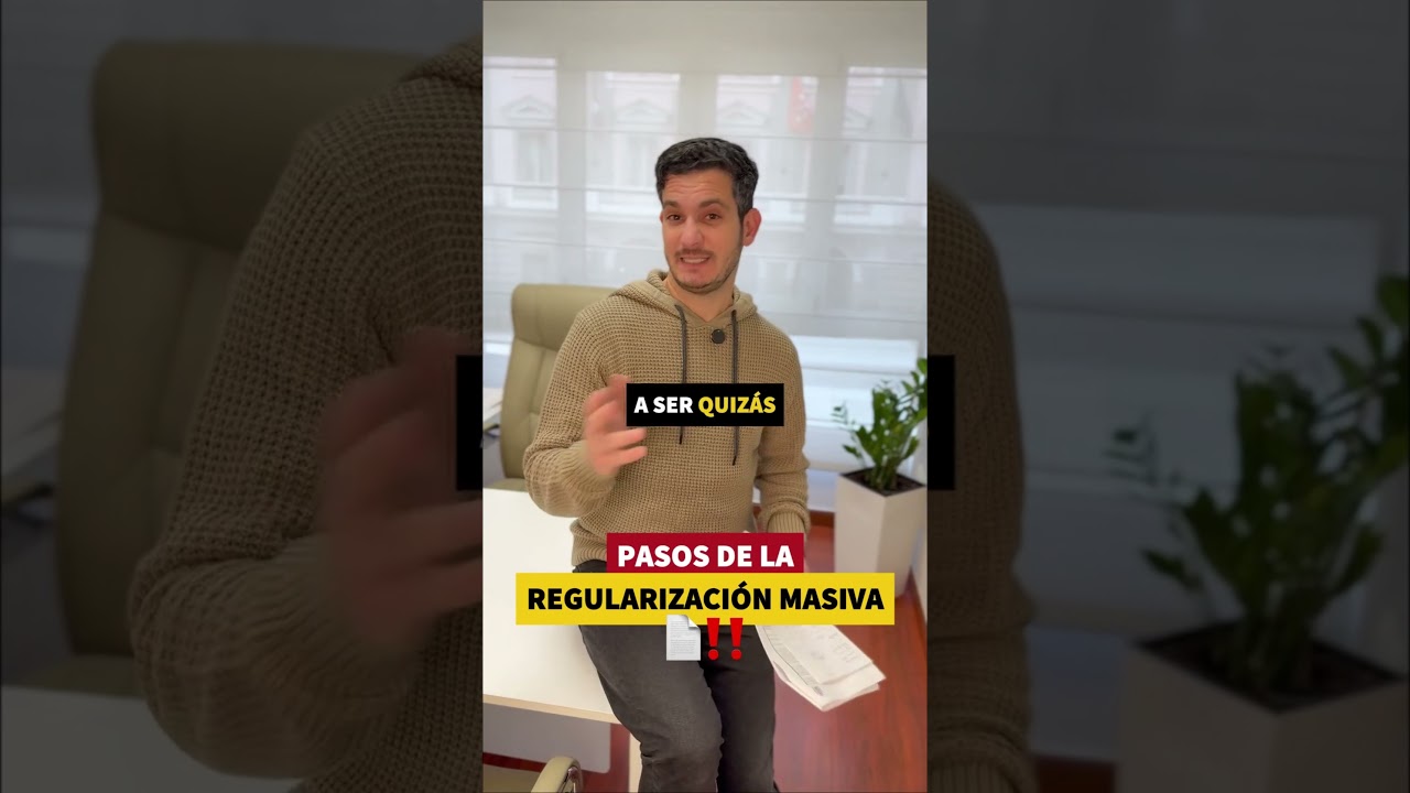 PASOS DE LA REGULARIZACI&Oacute;N MASIVA