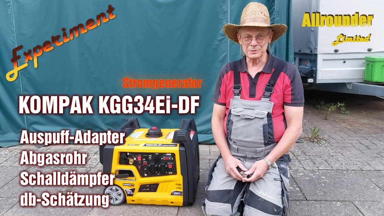 Abgasrohrverlängerung am KGG34Ei-DF