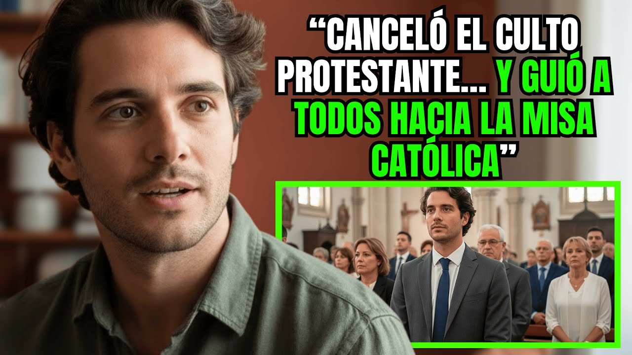 Pastor adventista CANCELÓ su culto de domingo... para llevar a todos a misa católica