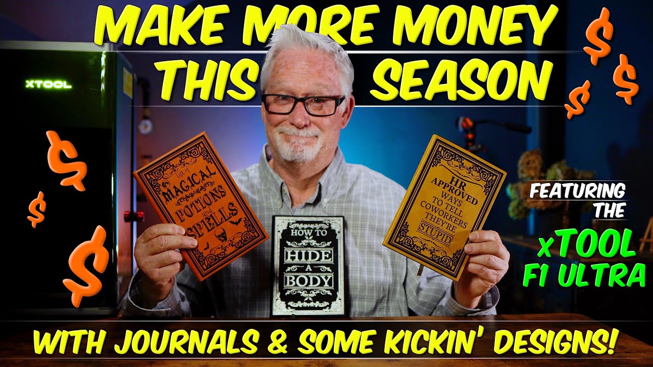 Make Money Laser Engraving Journals | Perfect Holiday Gift Idea!