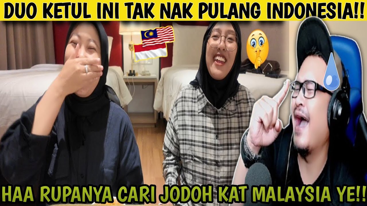 HAAA TERJAWAB SUDAH‼️ KENAPA DUO KETUL NI TAK NAK PULANG INDONESIA🤣 | Wak Lonjong