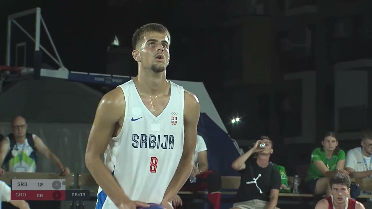 Serbia u18 vs Croatia u18 - full game - EYOF Skopje 2025