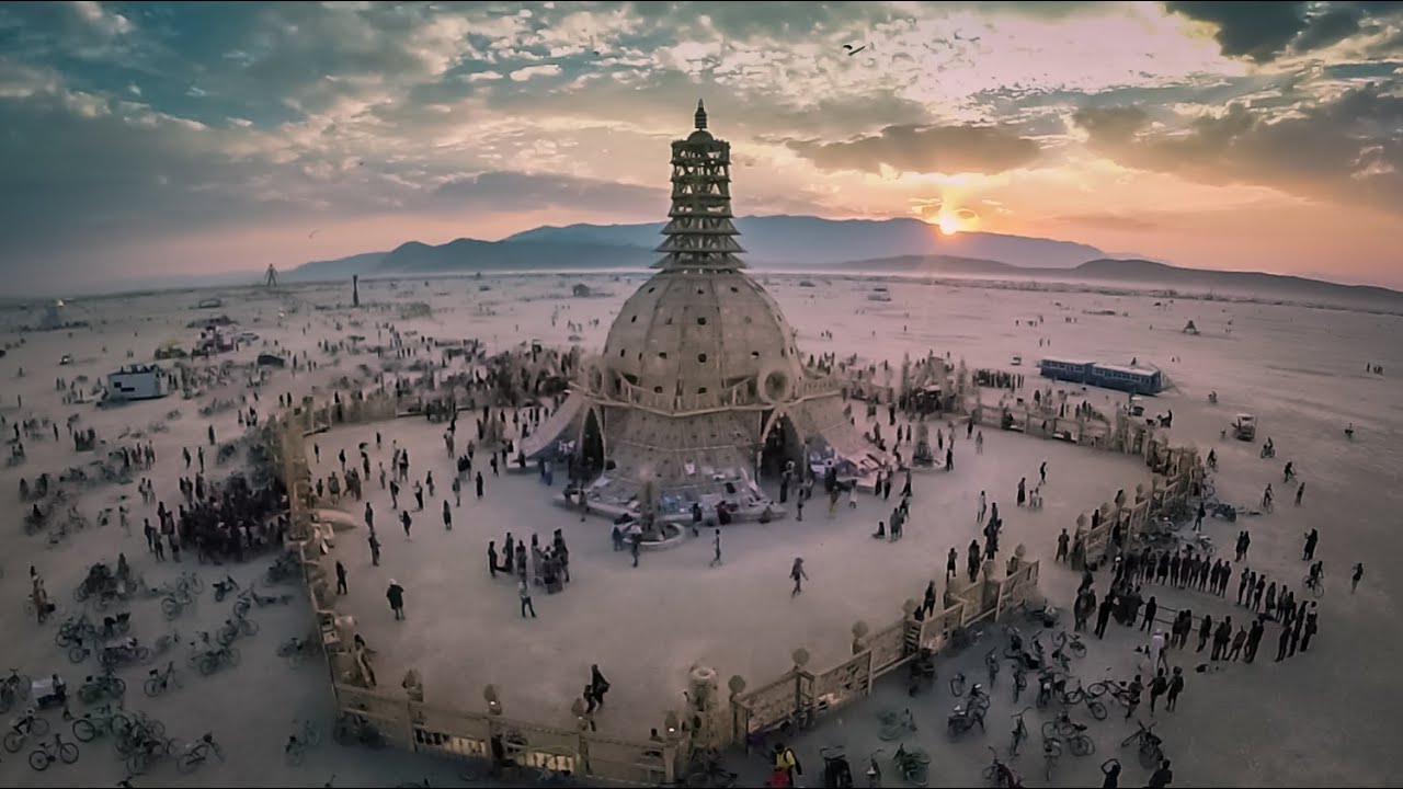 To Fly Burning Man 2014 - A Drone's View
