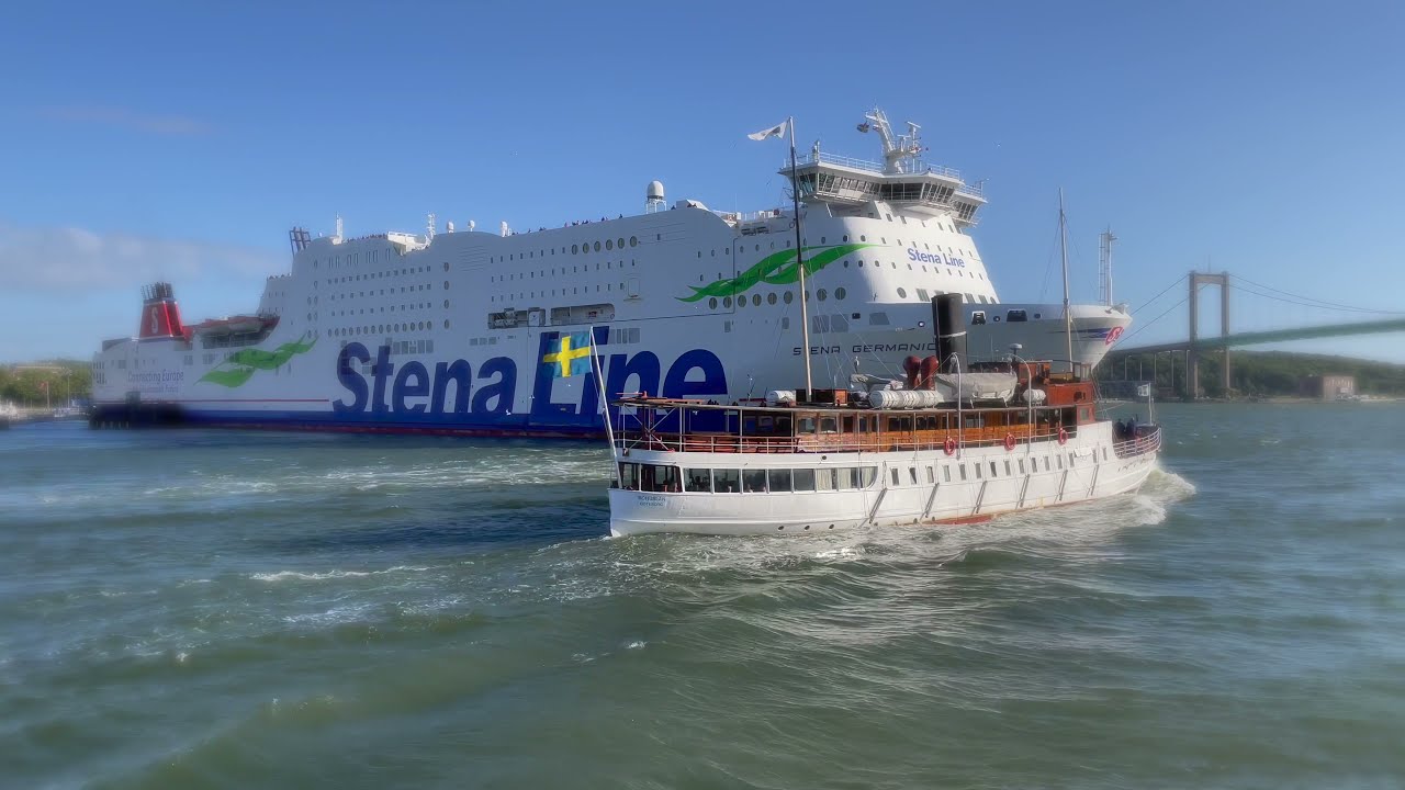 Stena Germanica leaving Gothenburg