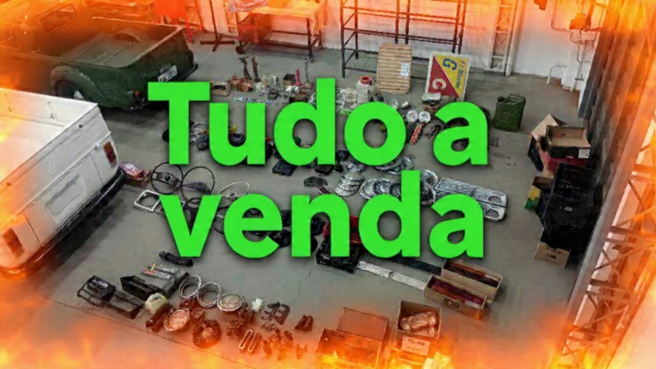 Muitas peças de carros antigos e tudo a venda