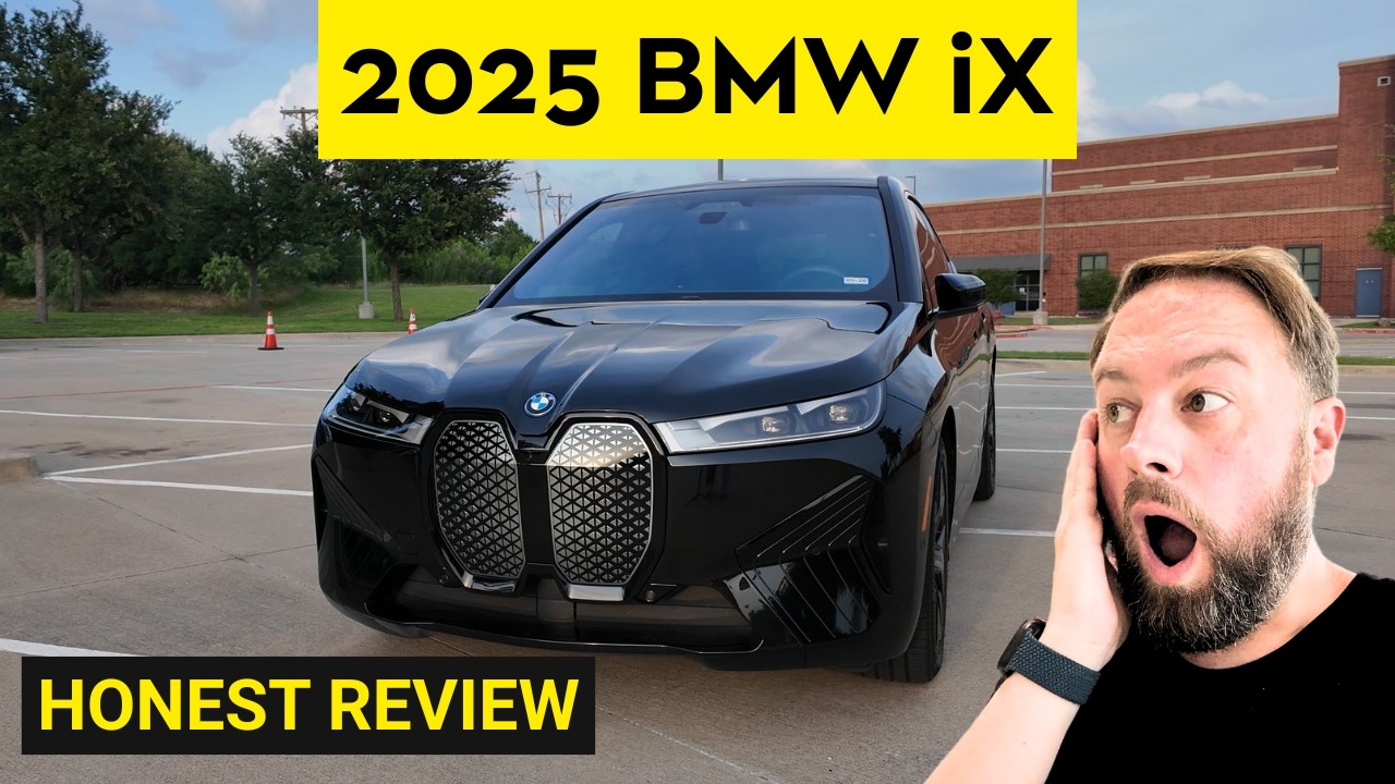 BMW polishes its electric SUV flagship! 2025 BMW iX REVIEW
