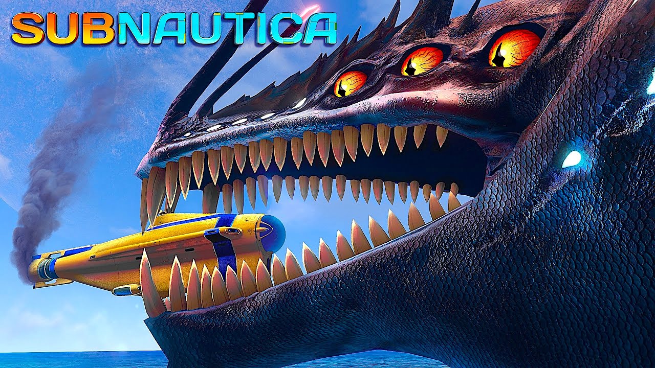 10 GARGANTUAN Leviathans vs. 200 CYCLOPS SUBS (Subnautica)