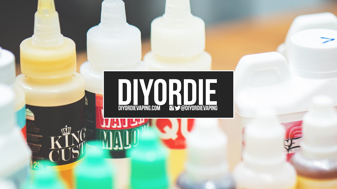Beginner DIY Ejuice Mixing | Live Mixing