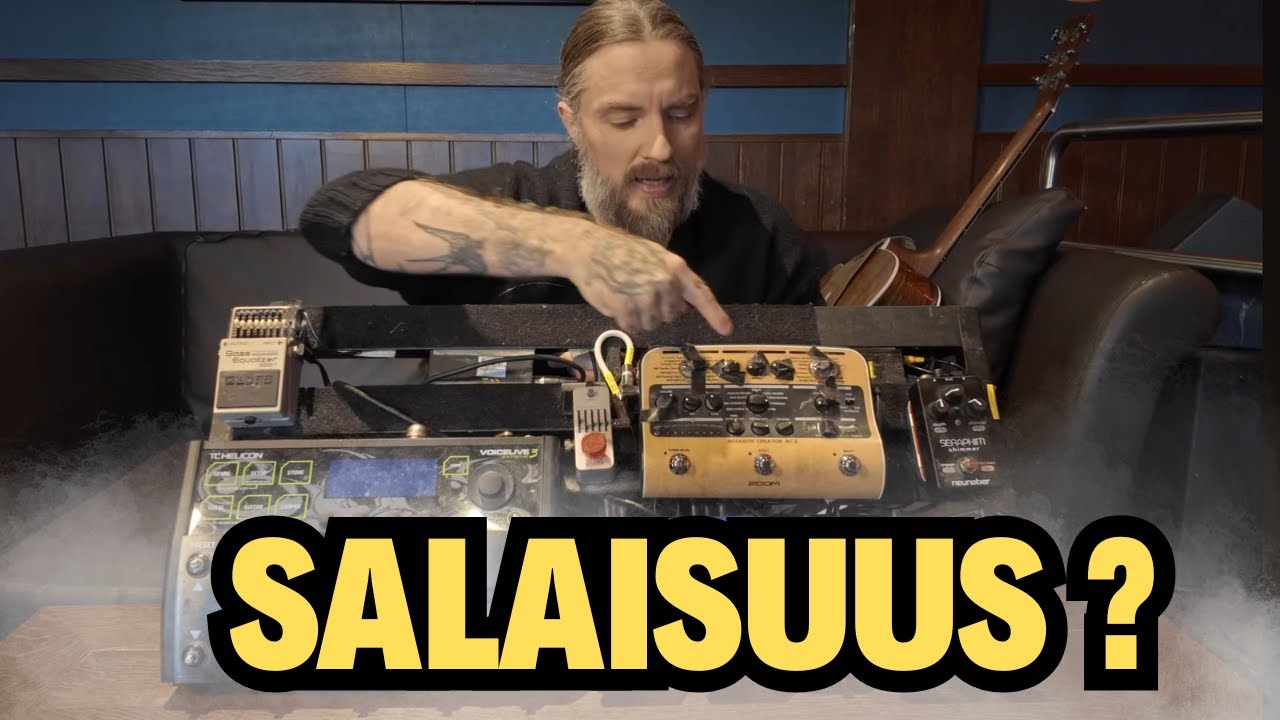 SAUNDIN SALAISUUS | Akustisen kitaran livesaundin rakentaminen
