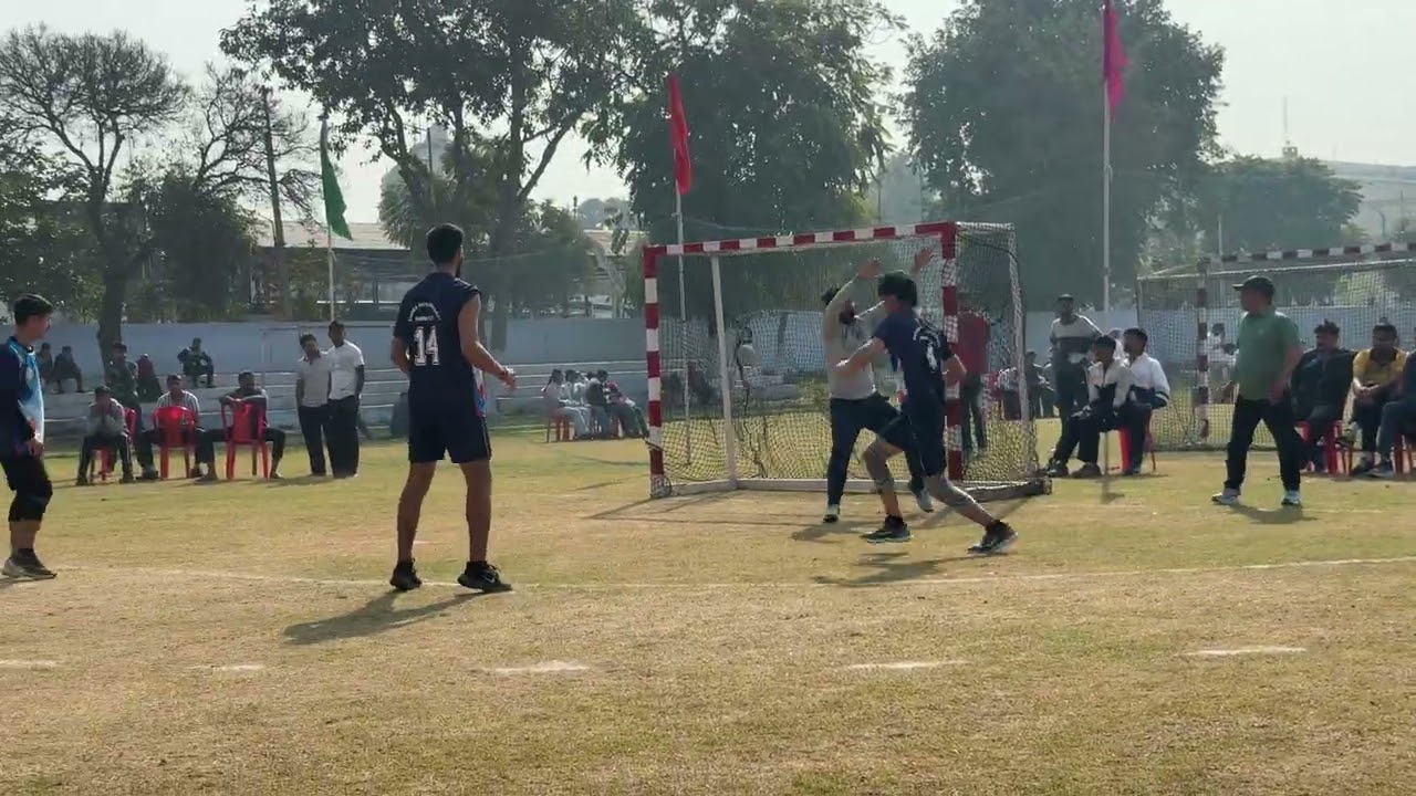 Delhi university V/s mandi part 2 north zone handball