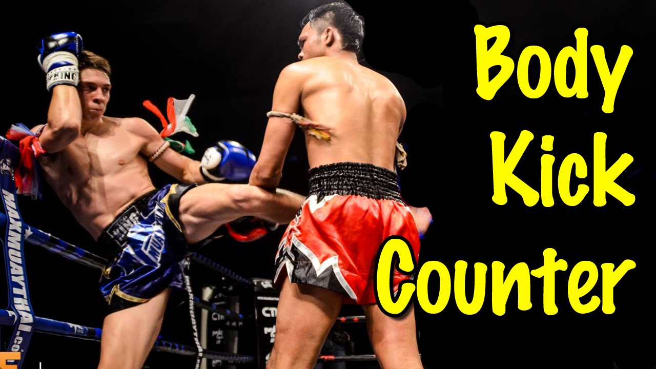 Muay Thai Body Kick Counter | Block And Return Low Kick