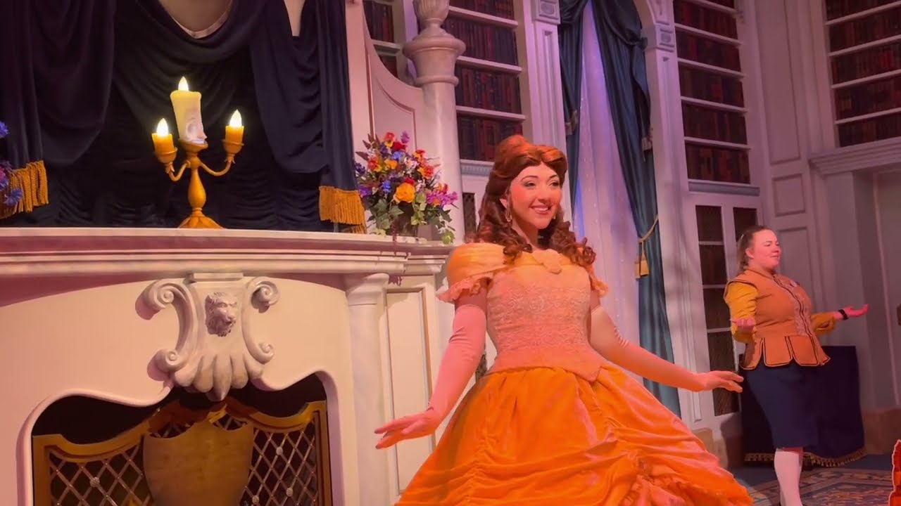 [2023] Полное погружение в мир волшебных историй с Белль в Новой Стране Фэнтези в Walt Disney Wor...