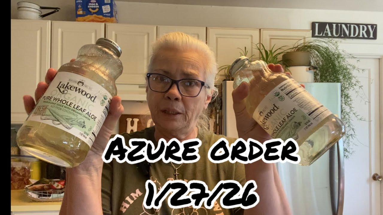 Azure Order 1/27/26