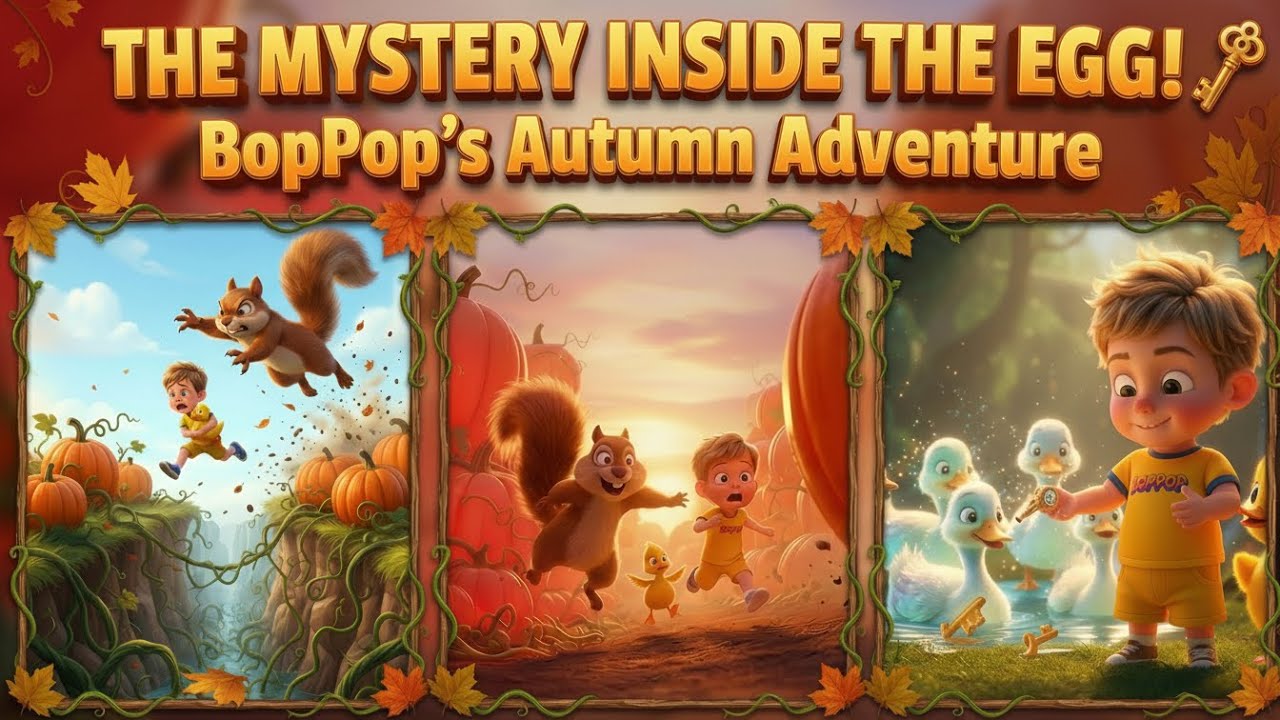 THE MYSTERY INSIDE THE EGG!  Leo Autumn Adventure: Magical Educational Adventure
