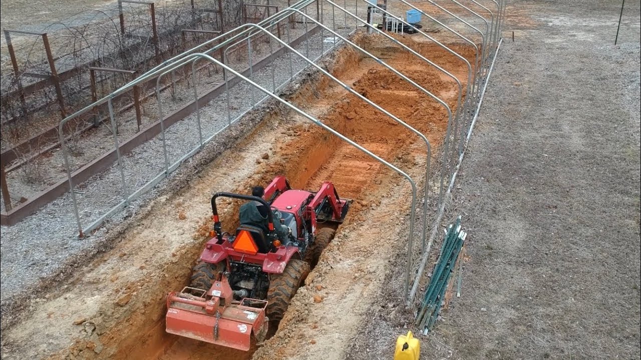 DIY Geothermal Greenhouse Part 3: Earth Battery Excavation