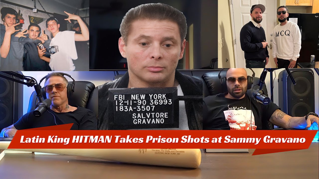 Latin King HITMAN наносит тюремные удары Сэмми Быку Гравано
