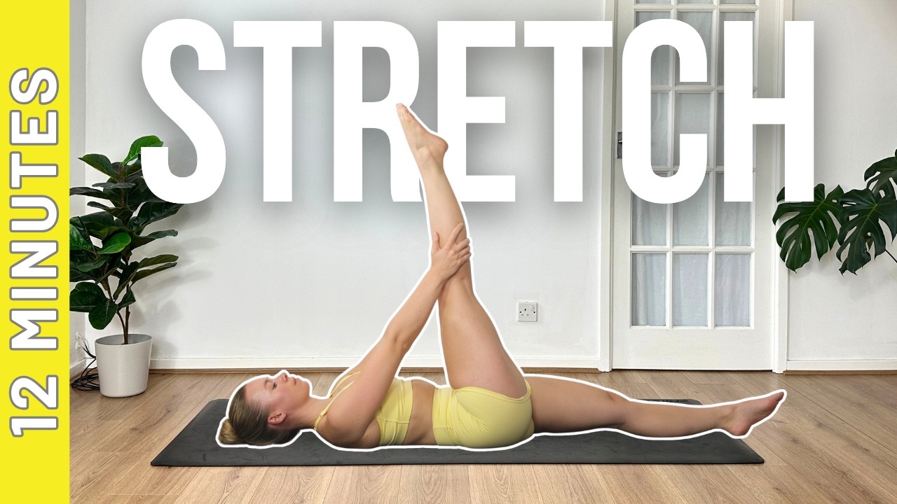 FULL BODY STRETCH | Gentle routine for flexibility, relaxation & stress relief    (12 minutes)