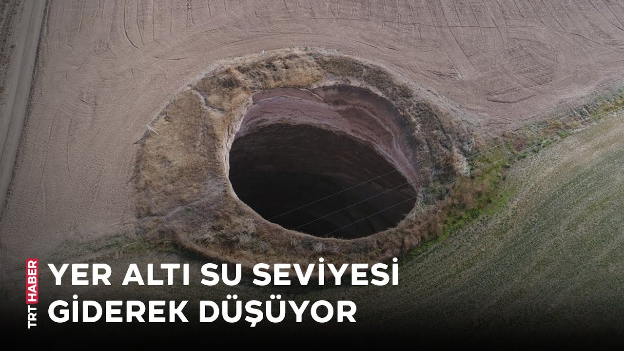 Konya Ovası'nda obruk sayısı 3 bine yaklaştı