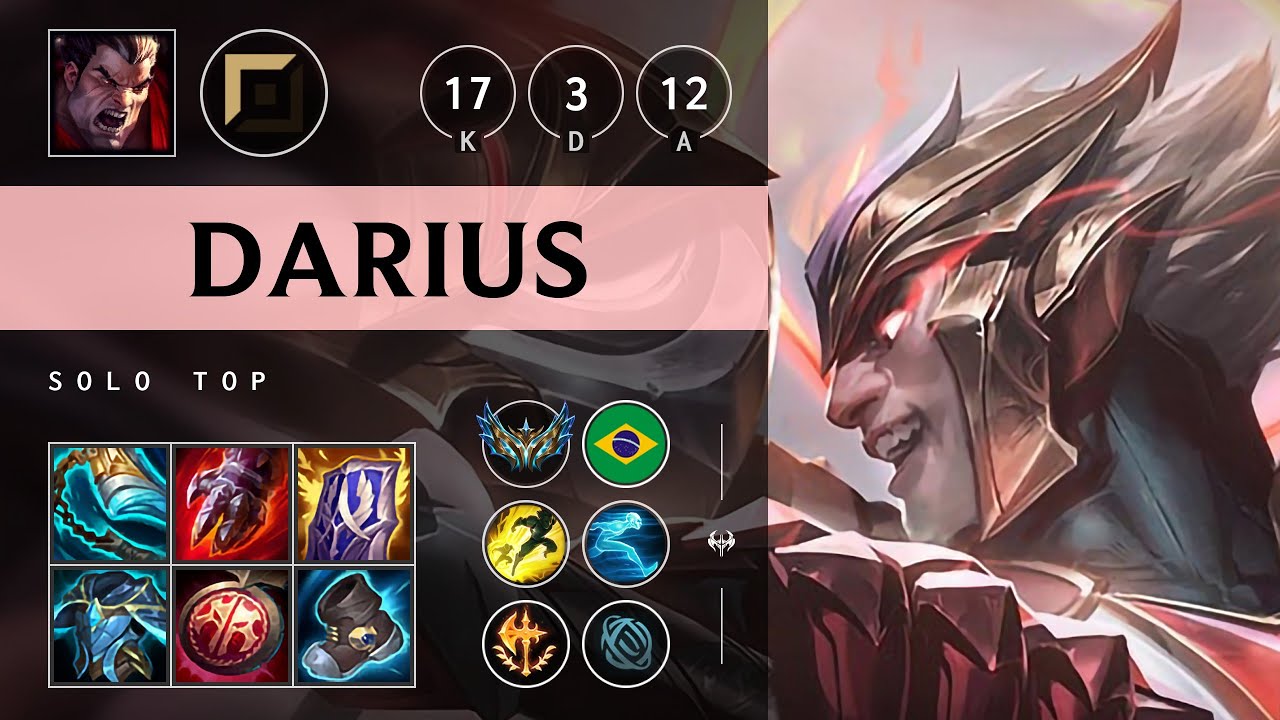 Darius Top vs Yasuo: Legendary - BR Challenger Patch 14.24