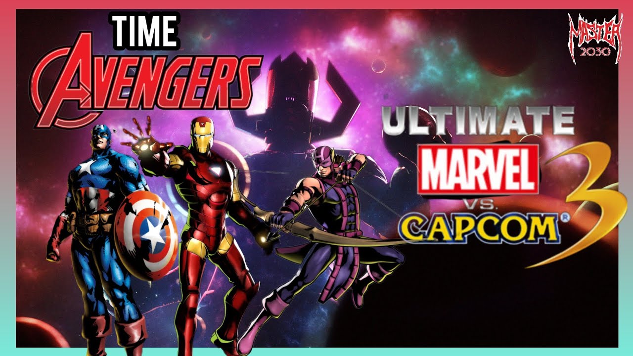 Ultimate Marvel vs Capcom 3 - Finais com: Capitão América, Homem de ferro e Gavião arqueiro #6