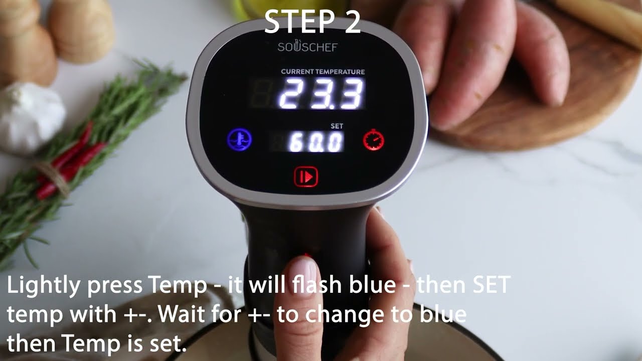 Souschef Sousvide Immersion Circulator - Tutorial