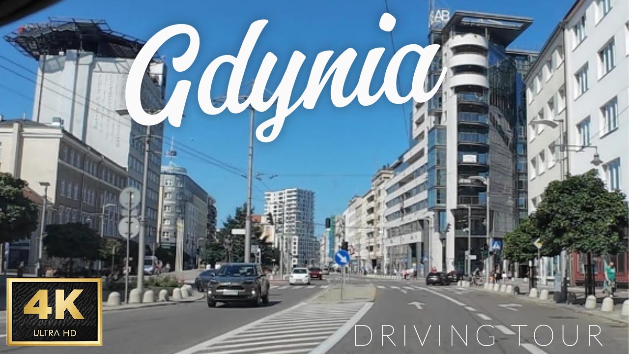 Driving Through Gdynia: Best Streets & Summer City Tour 2025 🇵🇱| Must-See Sights in Tricity