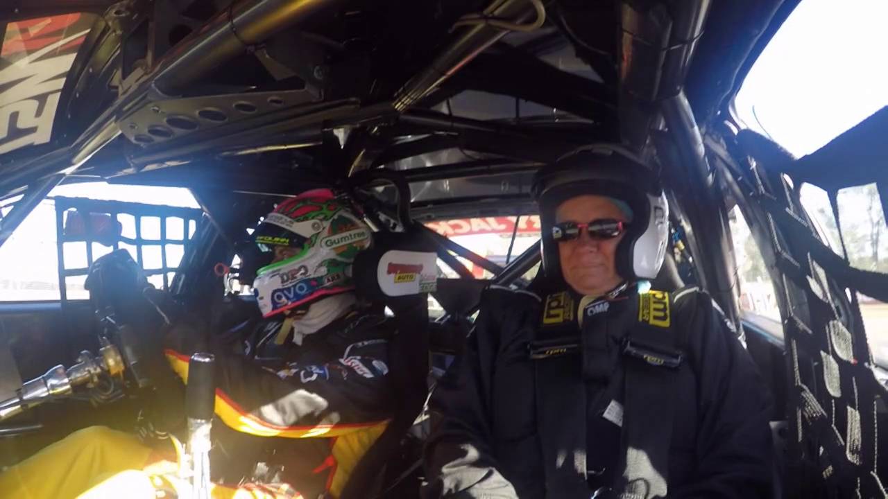 Chaz Mostert Hot Lap with Anne Mostert