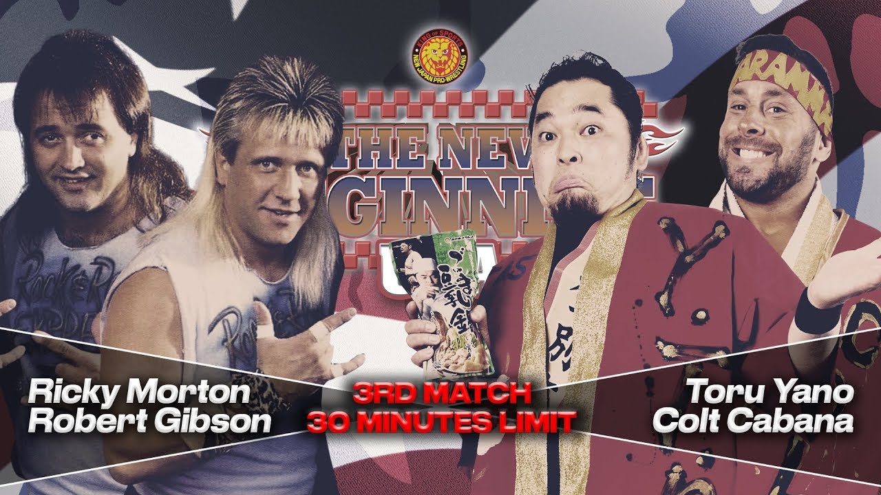 FREE MATCH Ricky Morton&Robert Gibson vs Yano Toru&Colt Cabana The New Beginning USA 2020