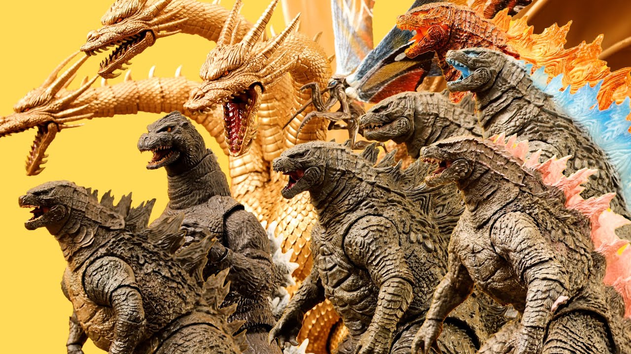 GODZILLA HIYA TOYS ALL COLLECTION  IN 2025  GODZILLA ETC