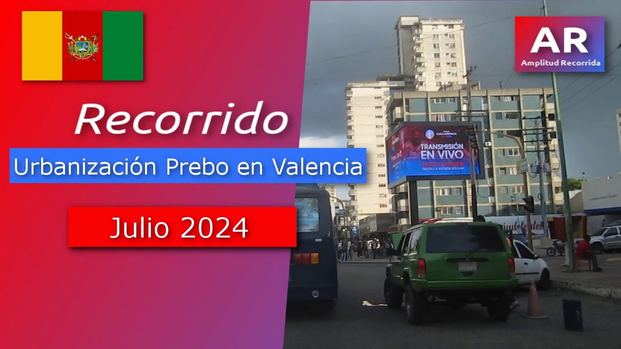 🇻🇪 Recorrido por la Urbanización Prebo en Valencia - Julio 2024 #venezuela #carabobo #recorridos