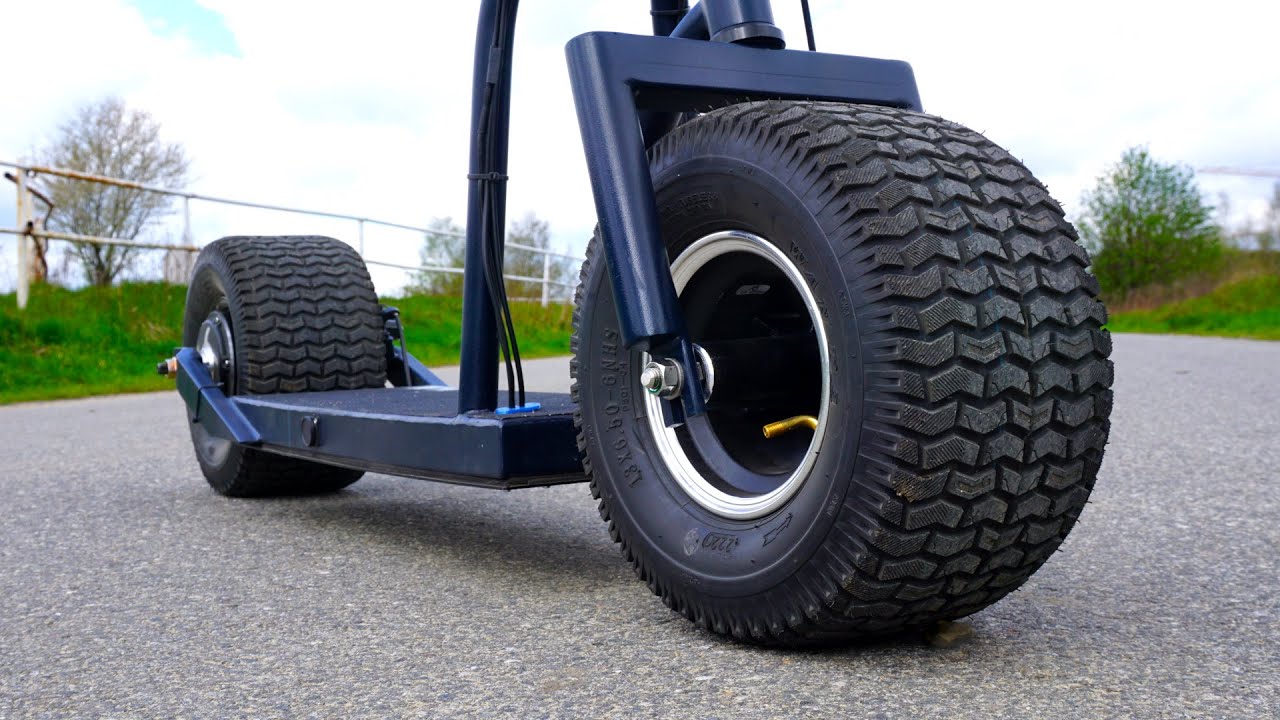 Making a Powerful Fat Tire Scooter