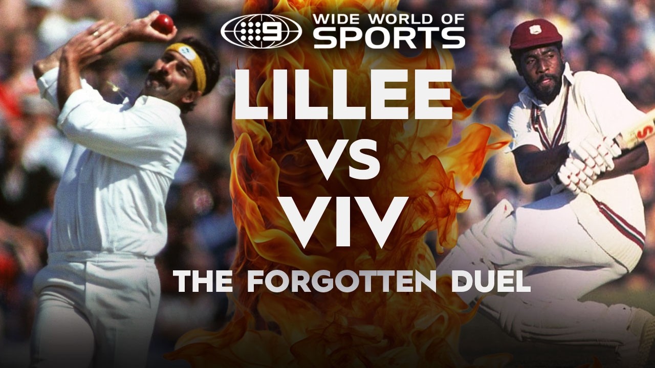 Dennis Lillee & Viv Richards' fiery battle playing 70s State cricket! | Wide World of Sports