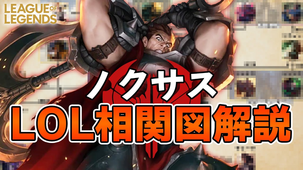 【LOL相関図解説】ノクサスのチャンピオンたちの関係を一挙に解説!!【League of Legends】【ストーリー解説】#noxus #leagueoflegends