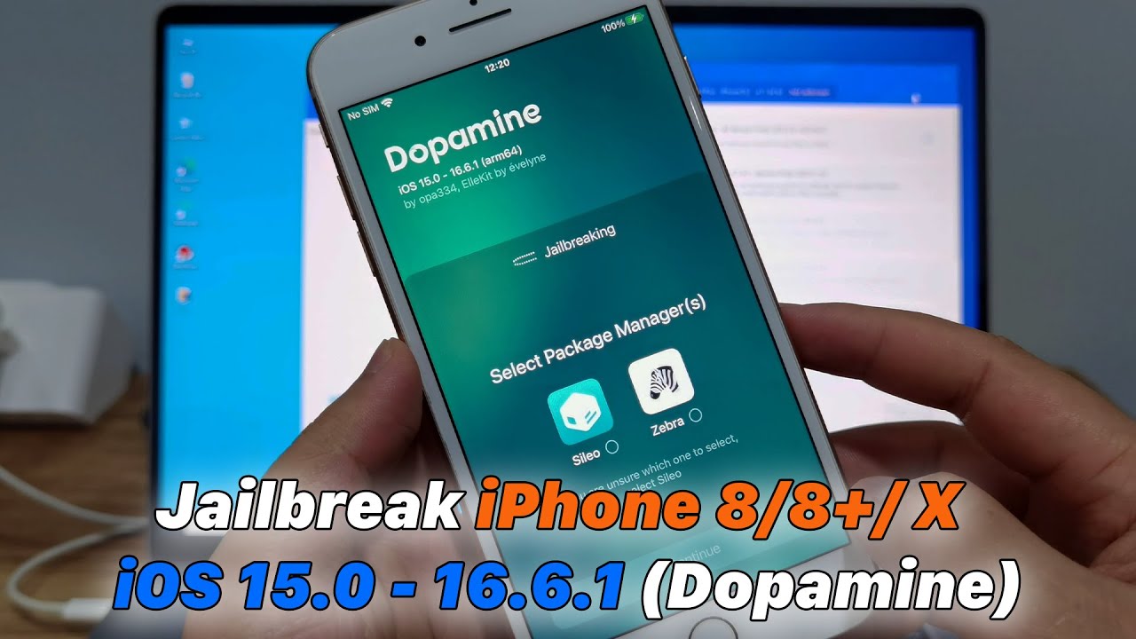How To Jailbreak iPhone 8/8+/ X  | iOS 15.0 - 16.6.1 (Dopamine)