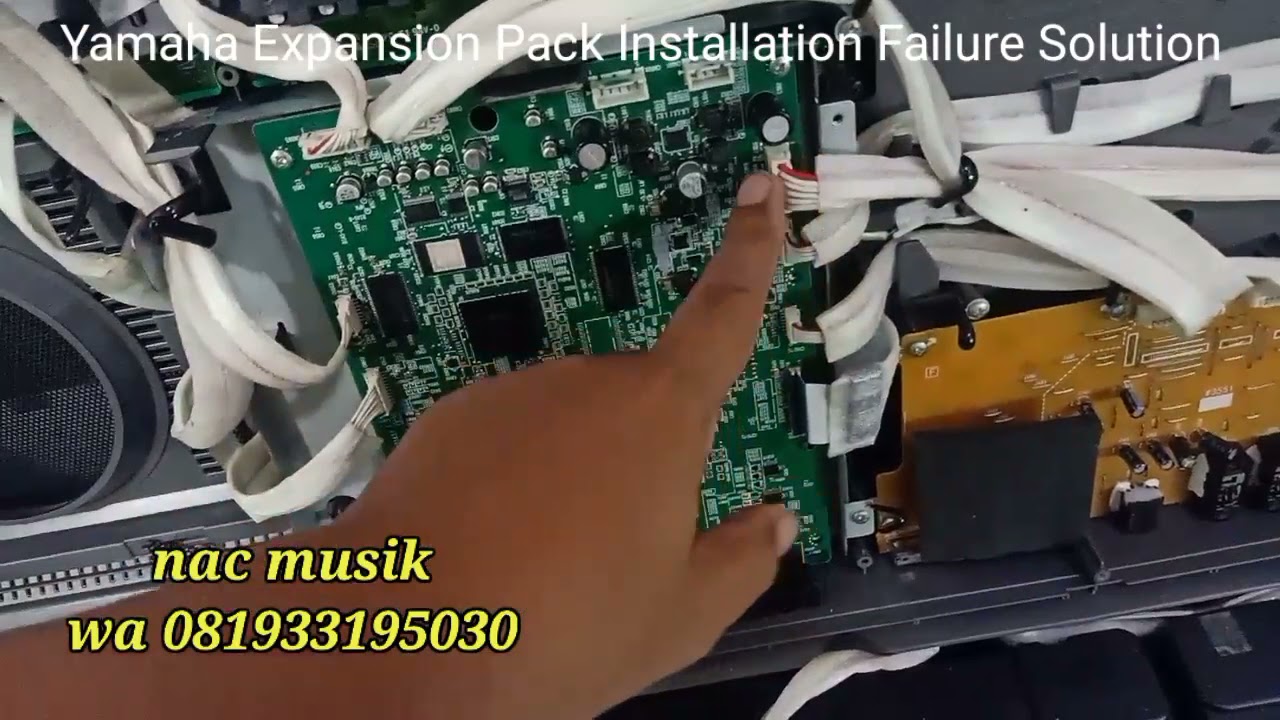 Yamaha Expansion Pack Failure Installation Solution