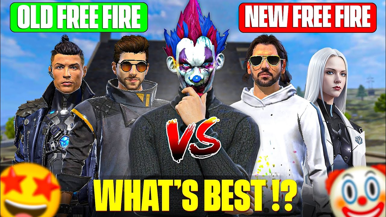 NEW vs OLD FREE FIRE Characters - Which are best 🤔?
