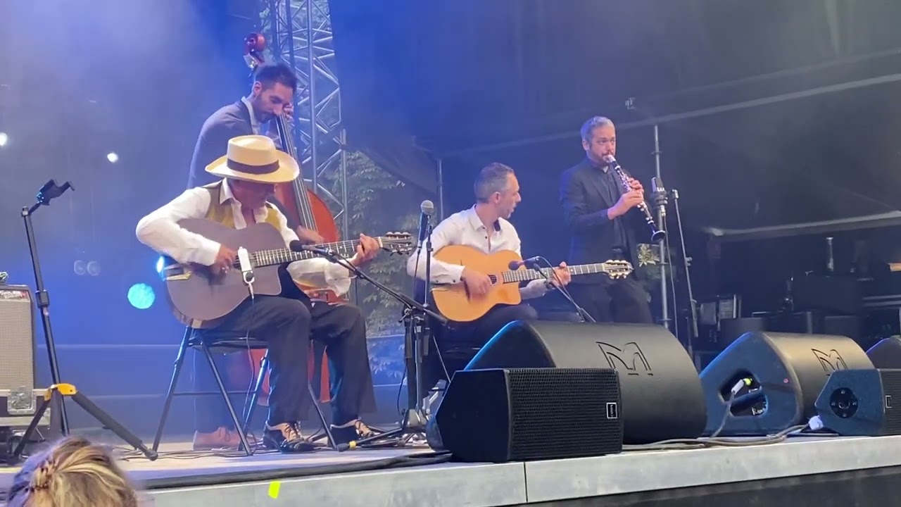 Tchavolo Schmitt au festival Django Reinhardt 2022