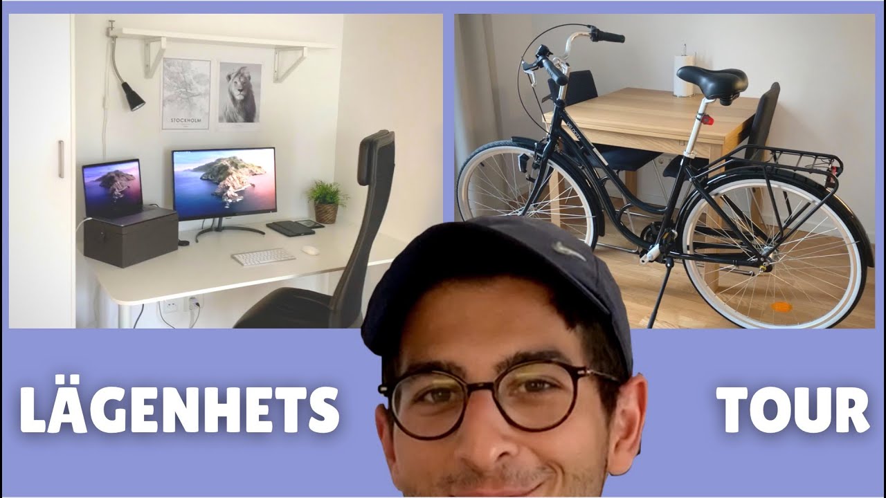 Lägenhetstour i Linköping! (Läkarstudent)